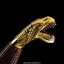 Нож на подставке, эксклюзив "Динозавр" Златоуст, фотография 8. Интернет-магазин ЛАВКА ПОДАРКОВ