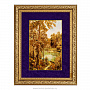 Картина янтарная "Лесное озеро" 95х75 см, фотография 1. Интернет-магазин ЛАВКА ПОДАРКОВ