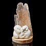 Скульптура из кости "Медведи с медвежатами", фотография 1. Интернет-магазин ЛАВКА ПОДАРКОВ