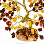 Денежное дерево из янтаря 180 камней, фотография 3. Интернет-магазин ЛАВКА ПОДАРКОВ