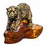 Статуэтка с янтарем "Бурый медведь", фотография 1. Интернет-магазин ЛАВКА ПОДАРКОВ