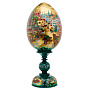 Пасхальное яйцо на подставке "Московские гуляния. Храм Василия Блаженного", фотография 5. Интернет-магазин ЛАВКА ПОДАРКОВ