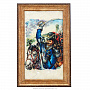Картина на перламутре "1812 год. Гусар" 28 х 18 см, фотография 1. Интернет-магазин ЛАВКА ПОДАРКОВ