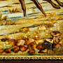 Картина  янтарная "Погоня" 30х40 см, фотография 5. Интернет-магазин ЛАВКА ПОДАРКОВ