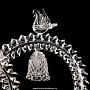 Сувенир из стекла "Свадебные кольца", фотография 7. Интернет-магазин ЛАВКА ПОДАРКОВ