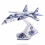 Скульптура "Самолет СУ-47". Гжель, фотография 4. Интернет-магазин ЛАВКА ПОДАРКОВ