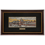 /21*40 см Офорт цветной  "Старая Москва. Вид на Кремль"