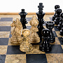 Шахматы из камня "Американские" с каменными фигурами, фотография 13. Интернет-магазин ЛАВКА ПОДАРКОВ