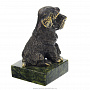 Бронзовая статуэтка "Собачка" средняя, фотография 3. Интернет-магазин ЛАВКА ПОДАРКОВ