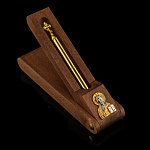 0072951 Златоуст НАБОР ПИСЬМЕННЫЙ "ГОСПОДЬ ВСЕДЕРЖИТЕЛЬ" ручка+подставка