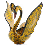 0019401  Хохлома КОВШ-ЛЕБЕДЬ "Незнакомка" (ВК) 10790000000