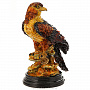 Скульптура из янтаря "Орел", фотография 1. Интернет-магазин ЛАВКА ПОДАРКОВ