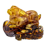 0069796 Янтарь Скульптура Символ года 2023 КРОЛИК 