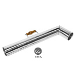 0038961/65мм Труба оцинкованная к самовару жаровому размеры в ассортименте 