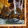 Янтарная картина "Пейзаж №2" 28х20 см, фотография 4. Интернет-магазин ЛАВКА ПОДАРКОВ