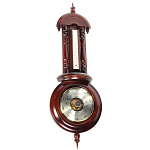 7104/М-2б МЕТЕОСТАНЦИЯ настенная "Барометр" 80*30см М-2б Нат.дерево