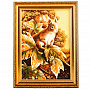 Картина янтарная "Белочка", фотография 1. Интернет-магазин ЛАВКА ПОДАРКОВ