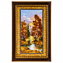 Картина янтарная "Пейзаж" 47х28 см, фотография 1. Интернет-магазин ЛАВКА ПОДАРКОВ
