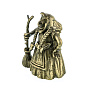 Бронзовый статуэтка "Баба-Яга с косичками", фотография 1. Интернет-магазин ЛАВКА ПОДАРКОВ