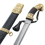 25727/ИК-7 Оружие сувенирное ШАШКА "КАДЕТСКАЯ" 76*58,5*2,7см