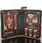 0017515 Набор НЕСЕССЕР "Подарочный" для пикника  Т-003/3 РЖД