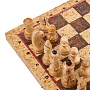 Шахматы-нарды-шашки из карельской березы 28х28 см, фотография 8. Интернет-магазин ЛАВКА ПОДАРКОВ