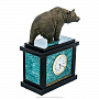 Часы из натурального камня "Медведь". Златоуст, фотография 2. Интернет-магазин ЛАВКА ПОДАРКОВ