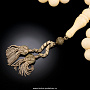 Четки мусульманские из бивня мамонта (33 бусины, 15 мм), фотография 3. Интернет-магазин ЛАВКА ПОДАРКОВ