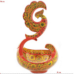 0021079 Хохлома Ковш "Рассвет" 56*31*26,5см  (Зол/хохл) 3859