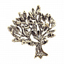 Брошь со стразами "Дерево", фотография 1. Интернет-магазин ЛАВКА ПОДАРКОВ