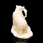 Скульптура из клыка моржа "Медведь с рыбой", фотография 4. Интернет-магазин ЛАВКА ПОДАРКОВ