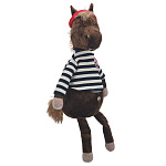 Лошадь Символ 2026 года. Мягкая игрушка "Конек Якорек"