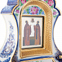 Киот настольный «Семейный очаг» Гжель 41 х 45 см, фотография 1. Интернет-магазин ЛАВКА ПОДАРКОВ