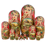 Матрешка "Тройка" 15 мест