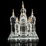 Лазерная графика. Скульптура из стекла "Храм", фотография 1. Интернет-магазин ЛАВКА ПОДАРКОВ