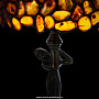 Настольная лампа из янтаря и бронзы. Высота 37 см, фотография 6. Интернет-магазин ЛАВКА ПОДАРКОВ