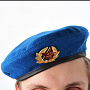 Берет десантника с кокардой, фотография 2. Интернет-магазин ЛАВКА ПОДАРКОВ