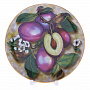 Сувенирная тарелка "Сливы" 19 см, фотография 1. Интернет-магазин ЛАВКА ПОДАРКОВ
