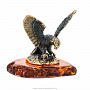 Статуэтка с янтарем "Орел", фотография 4. Интернет-магазин ЛАВКА ПОДАРКОВ