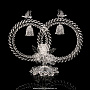 Сувенир из стекла "Свадебные кольца", фотография 8. Интернет-магазин ЛАВКА ПОДАРКОВ