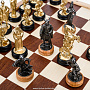 Шахматы деревянные с металлическими фигурами "Ледовое побоище", фотография 10. Интернет-магазин ЛАВКА ПОДАРКОВ