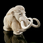 Скульптура из кости "Мамонт", фотография 2. Интернет-магазин ЛАВКА ПОДАРКОВ