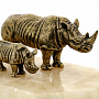 Бронзовая статуэтка "Носороги", фотография 5. Интернет-магазин ЛАВКА ПОДАРКОВ