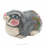 Керамическая статуэтка "Серый кролик", фотография 3. Интернет-магазин ЛАВКА ПОДАРКОВ