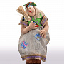 Кукла-оберег домашний "Баба Яга в ступе", фотография 1. Интернет-магазин ЛАВКА ПОДАРКОВ