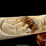 Скульптура из кости "Охота волков на лося", фотография 3. Интернет-магазин ЛАВКА ПОДАРКОВ