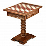 Шахматный стол деревянный с фигурами, фотография 2. Интернет-магазин ЛАВКА ПОДАРКОВ