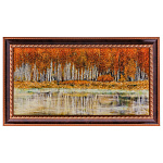 0072641 Картина (янтарная крошка)  ПЕЙЗАЖ №5 52*92 см