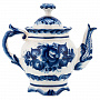 Чайник "Цветок". Гжель, фотография 2. Интернет-магазин ЛАВКА ПОДАРКОВ