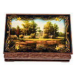 201319 Шкатулка  ПЕЙЗАЖ ЛЕТО, 9*5*3 см